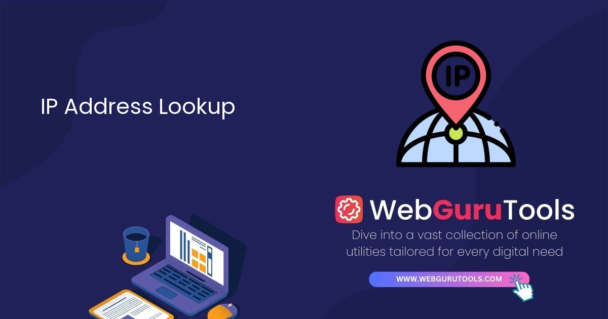 Addres Tools IP Address Lookup - Web Guru Tools